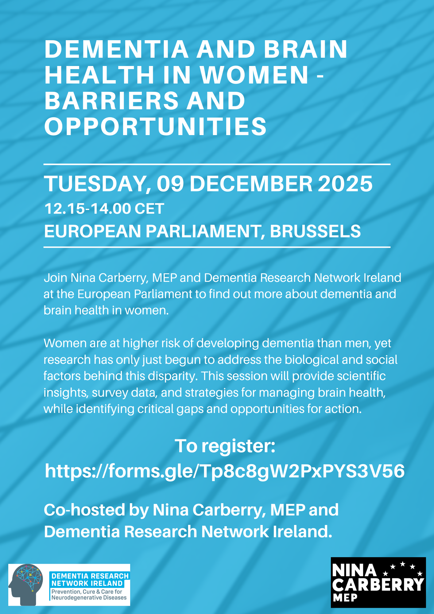 Flyer outlining event details.